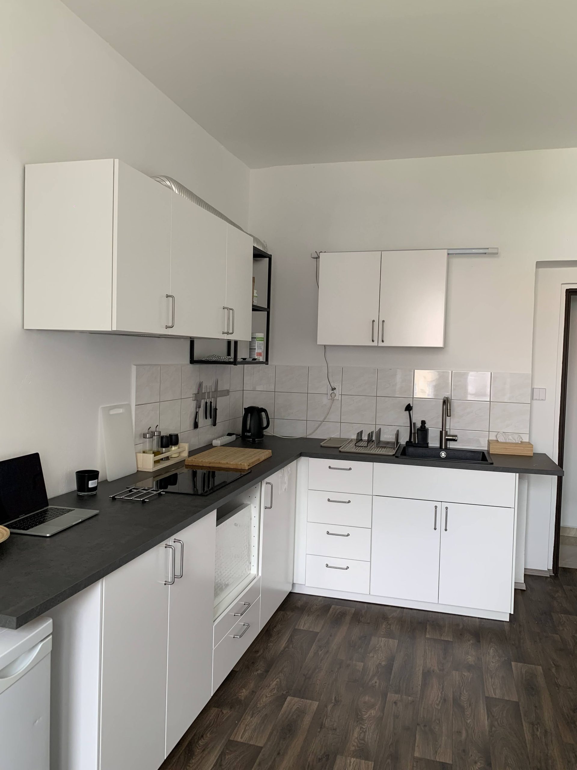 A kuchyně byla hotová